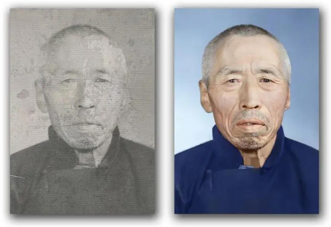 五桂山街道破损照片修复-56